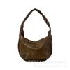 Retro men's and women's shoulder bags Crossbody dumpling bags Large capacity tote bags Fashion bags Student leisure bags
