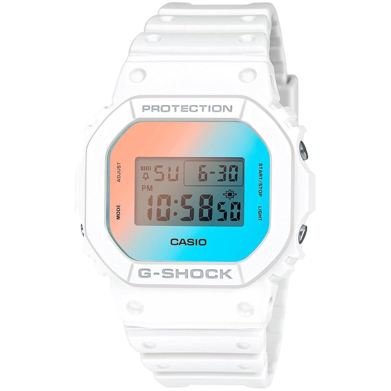 G-SHOCK DW-5600TL-7JF Domestic Genuine Product Casio Watch BEACH TIME LAPSE Series Mens White
