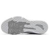 Anta Rhomboid Cushioning Anti-Slip And Wear-Resistant Mid-Top Basketball Shoes White Silver Sneakers 912011186-2