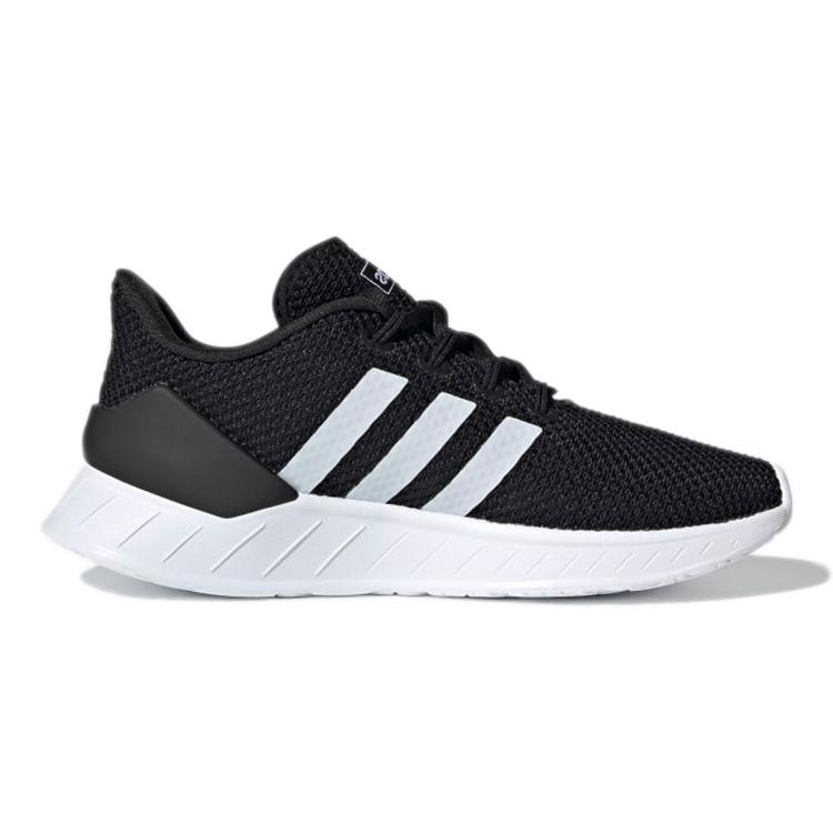 adidas Neo QUESTAR FLOW Nxt K Black White Low Top Kids' Running Shoes Kids' FZ2957