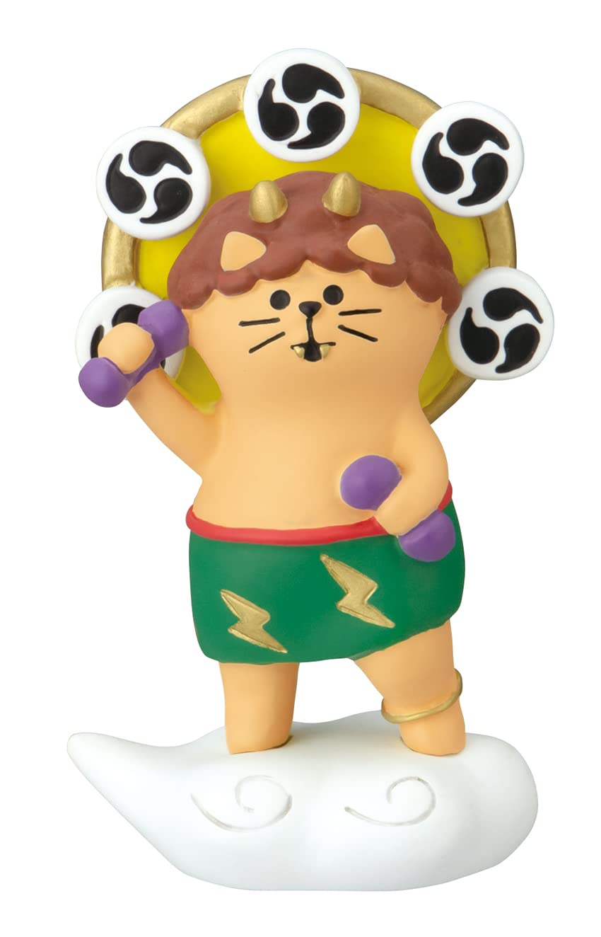 

Decore Raijin 46 x 30 x Gold Cat, Approx. 73mm, ZCB-51422, золотой