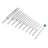 Tuning Fork Sound Therapy Portable Improving Cognition Musical Tones Tuner Fork Tool for Meditation Yoga