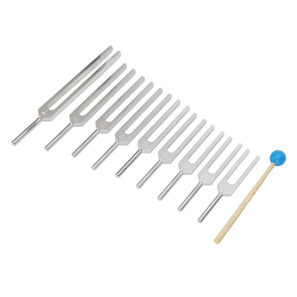Tuning Fork Sound Therapy Portable Improving Cognition Musical Tones Tuner Fork Tool for Meditation Yoga
