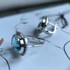 Серебряные серьги с натуральным топазом 10.17ct (2188308)