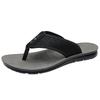 Tongs Légères pour Homme Tissu Premium Semelle de Massage Anti-Glisse Semelle Durable Chaussures d'Été Mode pour Toutes les Occasions