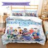 SEVENTEEN Pattern Bedding,Quilt Set Quilt Cover Pillowcase Home Birthday Gift (1 * duvet cover + 2 * pillowcase, without core)