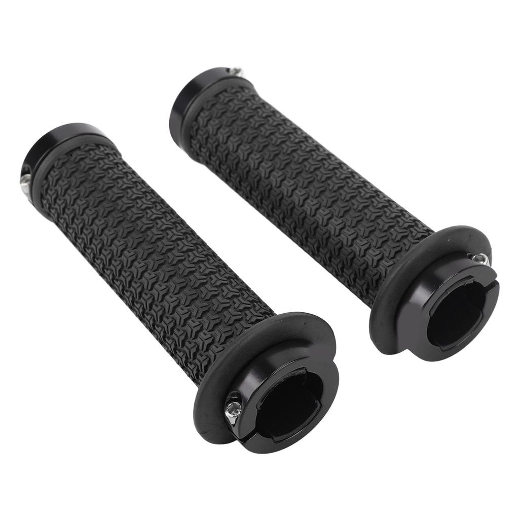 1 Pair Mountain Cycle Handlebar Grips Silicone Handlebar Grips for Scooter Folding Cycle Soft Anti Slip Comfortable