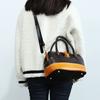 Retro Top Layer Cowhide Boston Women's Bag+large Capacity Genuine Leather Handbag Artistic Commuting Crossbody Bag