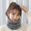 Autumn And Winter Velvet Thickened Scarf Unisex Korean Version Versatile Outdoor Leisure Sports Cycling Cold-Proof Neck Gaiter