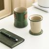 Merchandise Tea Ceremony Office Cup With Lid Ceramic Household Tea Cup Creative Bamboo Cup Dragon Boat Festival