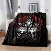 2026 New Babymetal Combination Printed Plush Soft Blanket Home Sofa Bed Warm Office Travel Picnic Flannel Blanket Bed Cover Gift