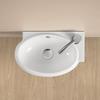 Trap Drainage Set Hand Wash Basin Stylish Hand Wash Bowl Wall Mounted Hand Wash Basin Compact Small Wash Bowl Mini Type Wash Basin Wall Mounted