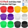 Protective Glass Vial Caps 3ml/5ml Silicone Caps Multi-Purpose Ampoules Caps  Lab