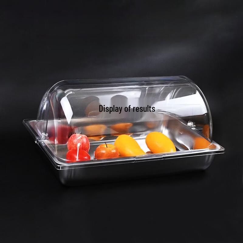 Youde Stainless Steel Food Dust Cover with Transparent Flip Lid