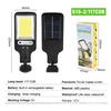 Super Bright Solar COB Wall & Courtyard Sensor Lights