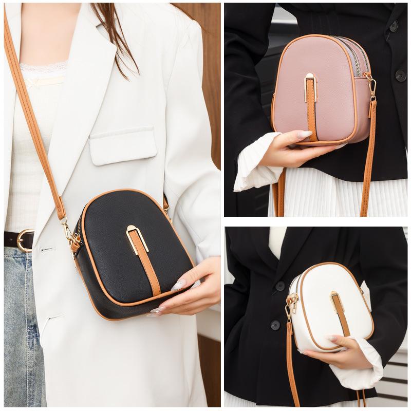 Frühling Koreanische Version Tasche Mini Damenhandtasche Einfache Handytasche Lässige Damen Umhängetasche High-End Kleine Tasche