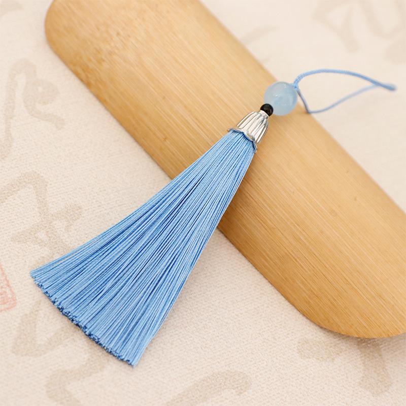 Ancient Style Tassel Bookmark and Pendant Set