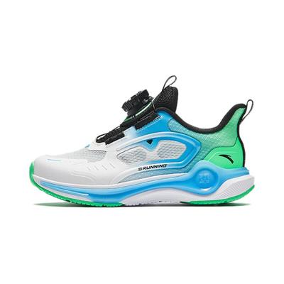 Kids Comfortable Versatile Physical Test Non-Slip Wear-Resistant Low-Top Running Shoes Kids Sneaker White Blue Green 312439903-3