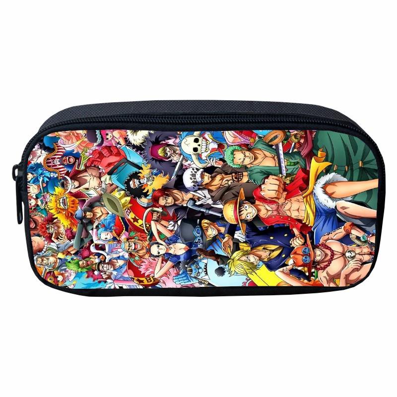 Children's Cartoon Pirate King Pencil Case - Stylish Storage for School Supplies
