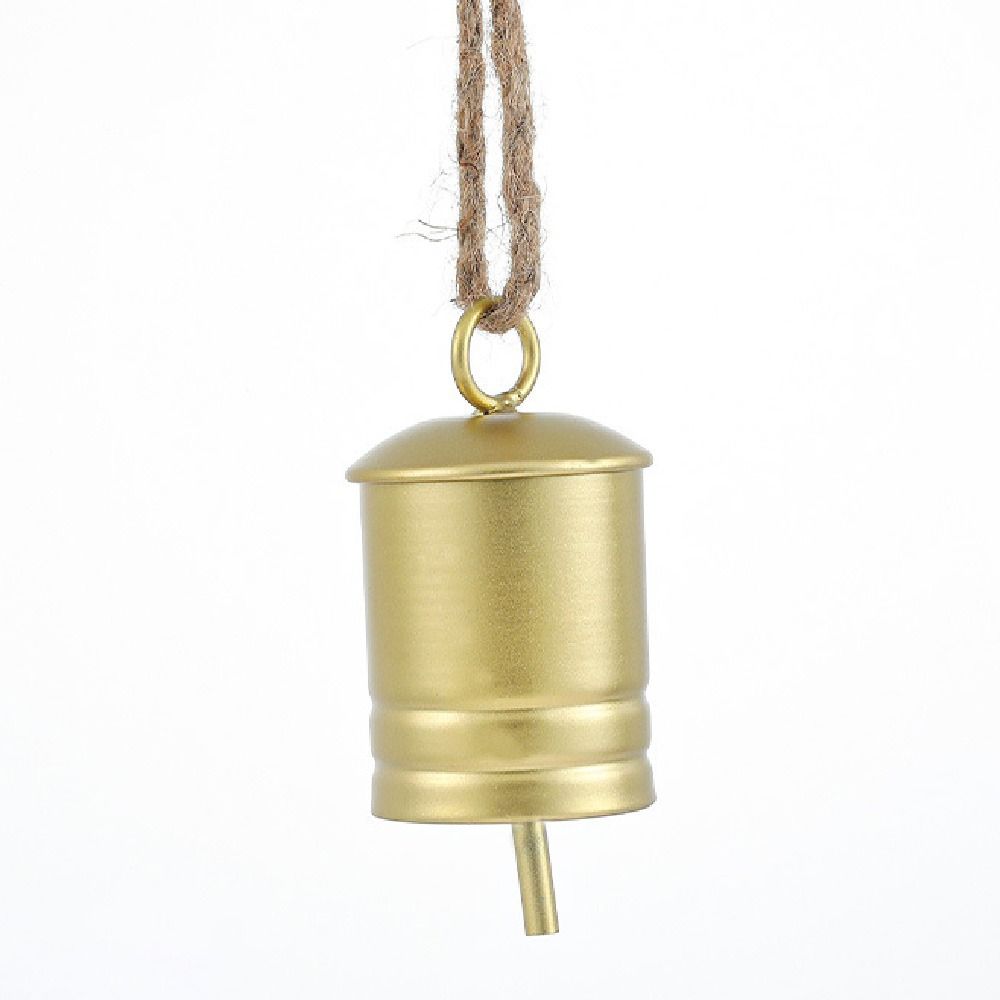 Antique Christmas Bell Pendant Creative Metal Hanging Bells Xmas New Year Decorative