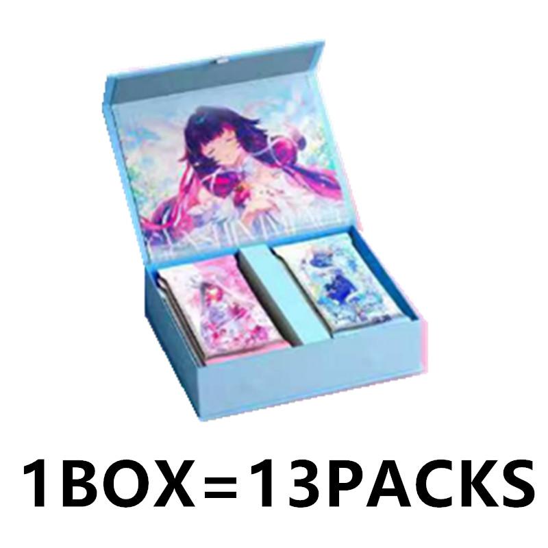 New Genshin Impact VOI.1 Aether Lumine Mondstadt Amber Anime Character Peripheral Game Collection Card Holiday Gift