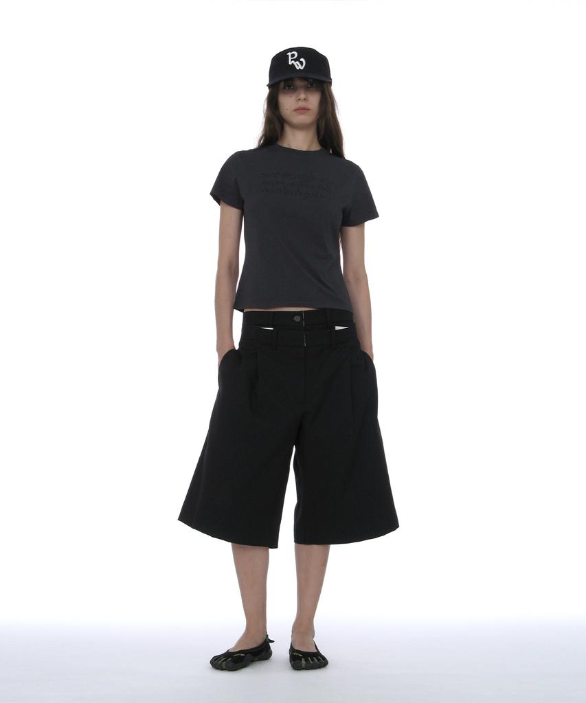 PARTIMENTO WOMEN Pw Symbol Pillbox Cap_Navy
