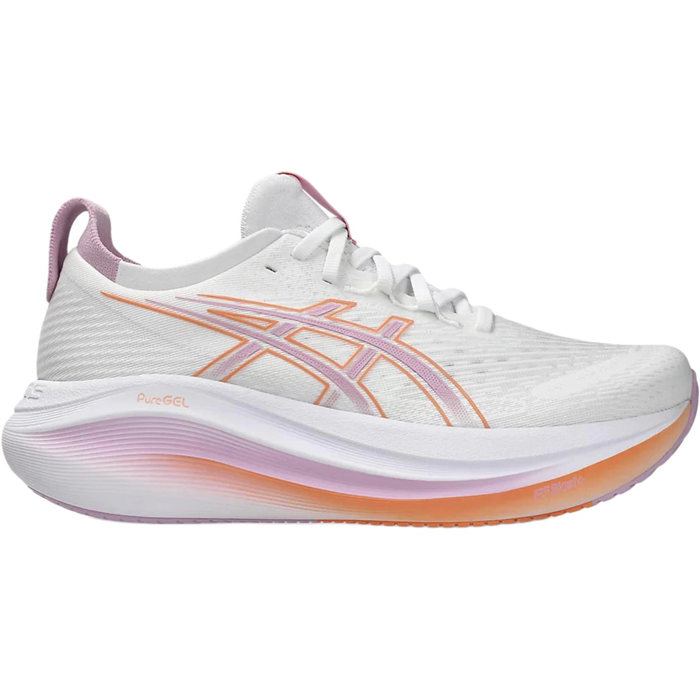 

Новые женские Asics Gel Nimbus 27 Белый Светлый Убе 1012B753-101 40