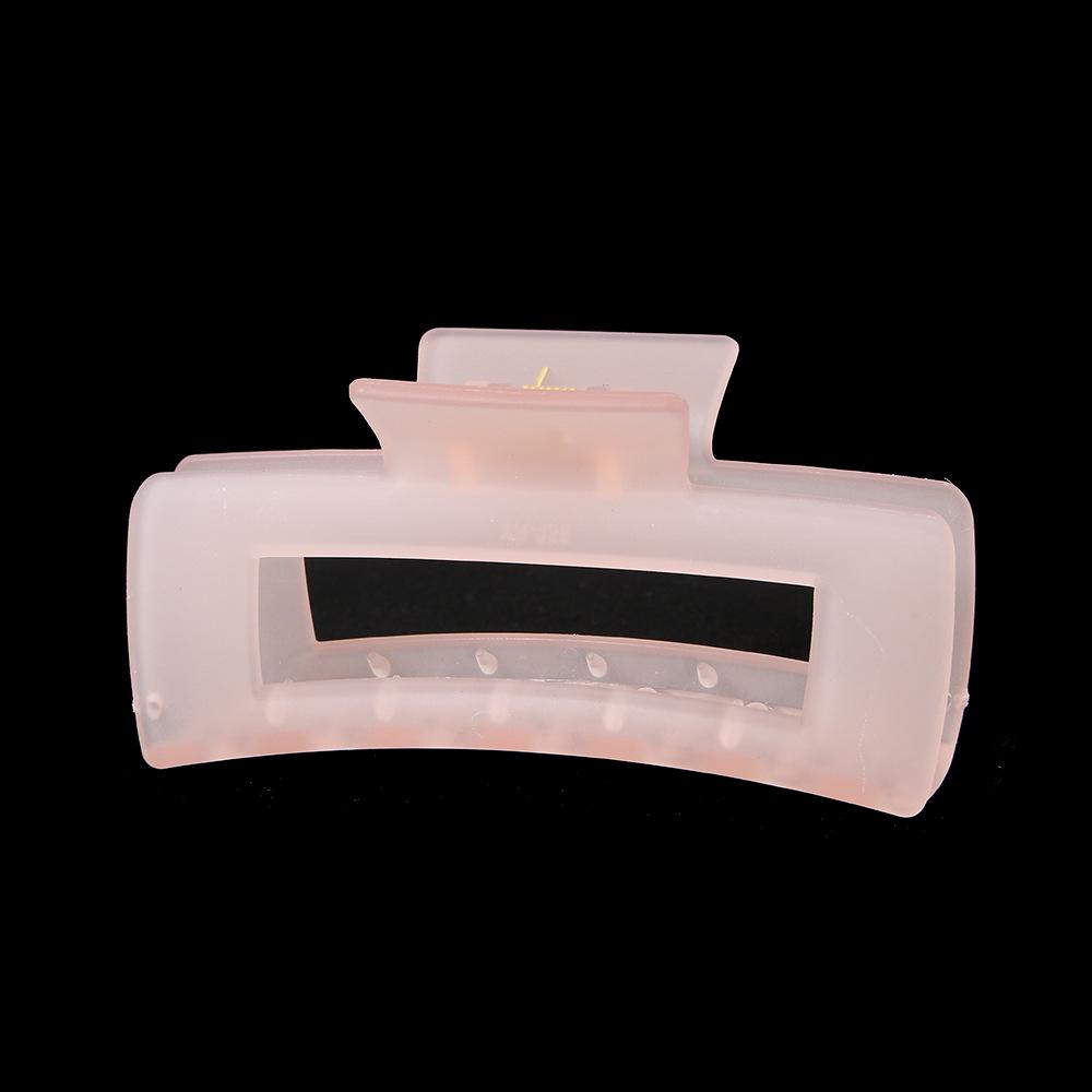 Extra Large 13CM Rectangular Hair Clip - Frosted Multi-purpose Shark Claw Clip for Thick Hair