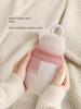 Fasola Small Hot Water Bottle, Water-Filled Warm Water Bag, Hand Warmer for Girls, Silicone Mini Baby-Specific Hot Compress Bag