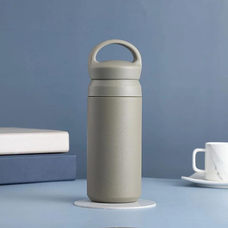 500ML Water Bottles Protable Stainless Steel Durable Thermos Insulated High-capacity Drinking Bottle Coffee Cup Travel Mug Cafe