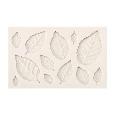 3D Silicone Leaves Fondant Cake Mold Creative Chocolate Sugarcraft Mould Decorating DIY Tool