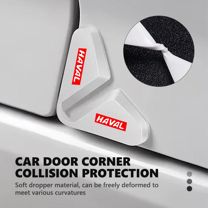 Car Door Corner Sticker Bumper Anti-collision Stickers Protector Cover For Haval Jolion H1 H2 H3 H4 H5 H6 H7 H8 H9 M6 F7x M4 F5