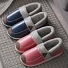 Cotton Slippers Bag and Slippers Winter Waterproof Down Cloth Thickened Shoes Non-slip Warm Cotton Shoes