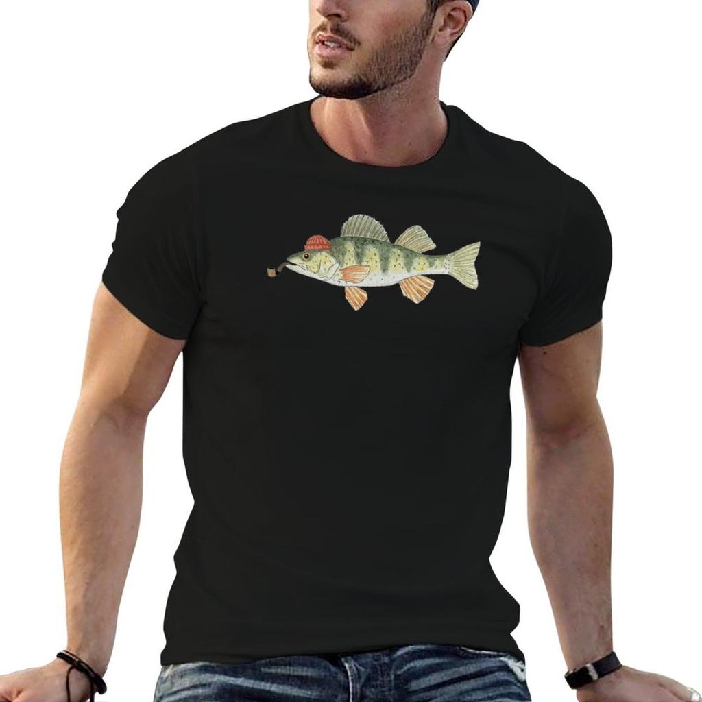 Sir Yellow Perch Tshirt T Shirts For Unisex Pack White Unisex T Shirt Cotton 100 Funny T Shirts Unisex Tshirt