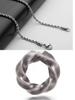 Men's Retro Distressed Mobius Thorn Pendant Necklace - Trendy High-End Niche Design