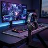 Heavy Duty Desk Clamp Headphone Stand Desk Side Headset Holder Headphone Organizer Universal Over-Ear Headphone Display Rack