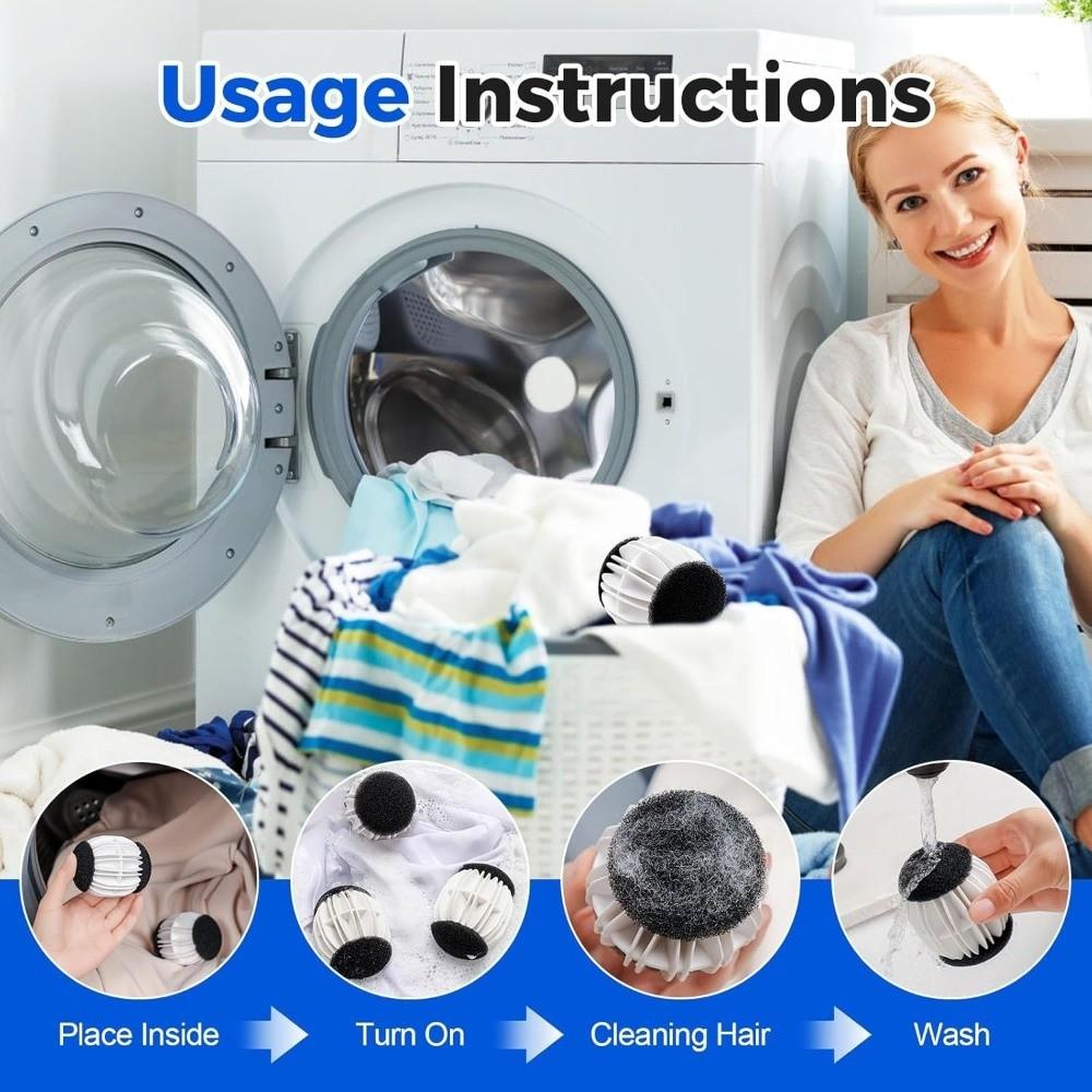 New Silicone Laundry Balls Anti-winding Reusable Pet Hair Remover Cleaning Tool Washing Ball Clothing Washing