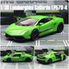 5 Inch Metal Car Simulation Diecast & Toy Vehicle Lamborghini LP570-4 Gallardo Supercar RMZ City 1:36 Alloy Model Gifts For Children
