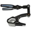 Plastic Portable Luminous Head 360 degrees  Rotating Fishing Rod Bracket Holder Back Hanging Stand