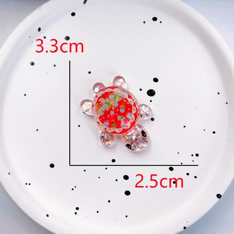 Flashing Resin Luminous Turtle Ornaments - Large & Small DIY Accessories