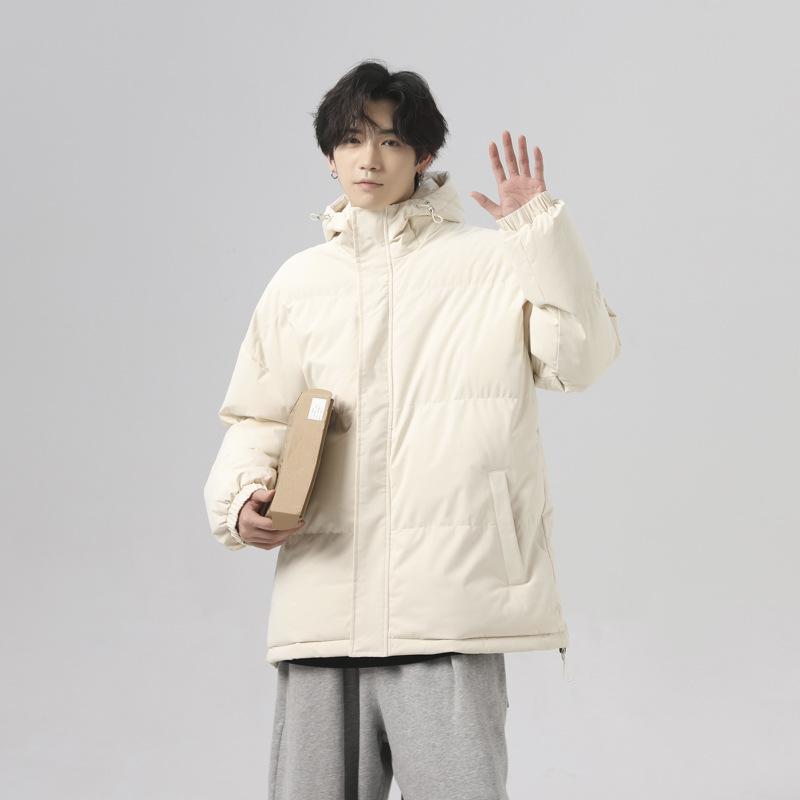 Cotton Clothing Men and Women with The Same Paragraph Winter Loose Hooded Waterproof Cotton Jacket Cotton Jacket Couples Coat Warm Winter Thickening