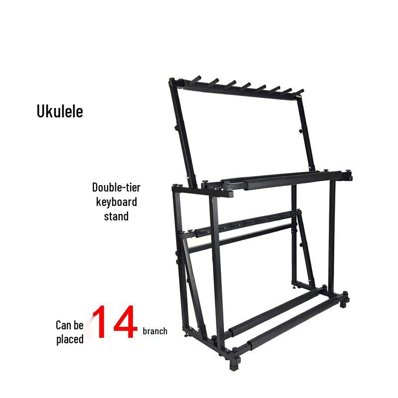 Fengyi Double-Layer 14-Ukulele Display Rack