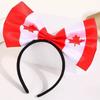 Stoff Nationalflagge Stirnband für Kinder Amerikanischer Unabhängigkeitstag Haarschmuck für Nationalfeiertag