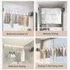 Invisible clotheslines Retractable Clothesline Convenient to Install Wall Clothes Hanging Rope Laundry for Home Hotel Dorm
