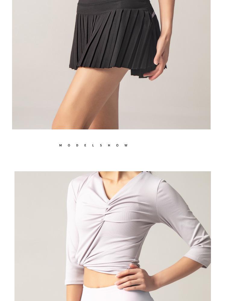 Women's Quick-Dry Summer Pleated Skort: Breathable, Anti-Light, Ideal for Tennis, Yoga & Fitness