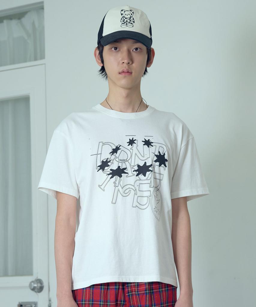 NICEGHOSTCLUB Dont Save Me Tee_White(Ng2Gmut517A)