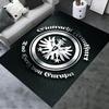 2025 Neuer Frankfurt Fußball Teppich für Wohnzimmer Schlafzimmer Haus Sofa Dekoration, Kinder spielen Rutschfeste Bodenmatte26