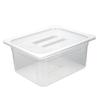ZISIZ Transparent Plastic Gastronorm Food Container