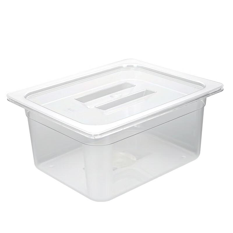 ZISIZ Transparent Plastic Gastronorm Food Container