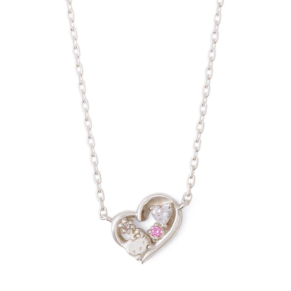 

THE KISS Hello Kitty Silver Necklace [The Kiss] KITTY-36DM